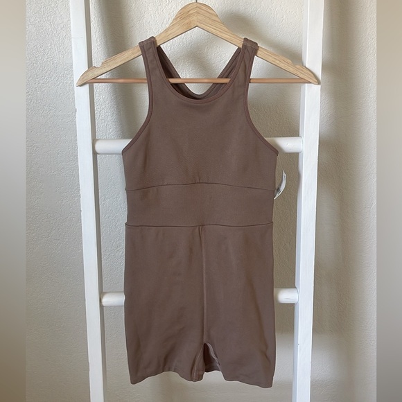 NWT Free People FP Movement Every Single Time Runsie Moonrock - Picture 5 of 10